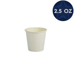 2,5 oz Karton Bardak Beyaz - Özalp Ambalaj