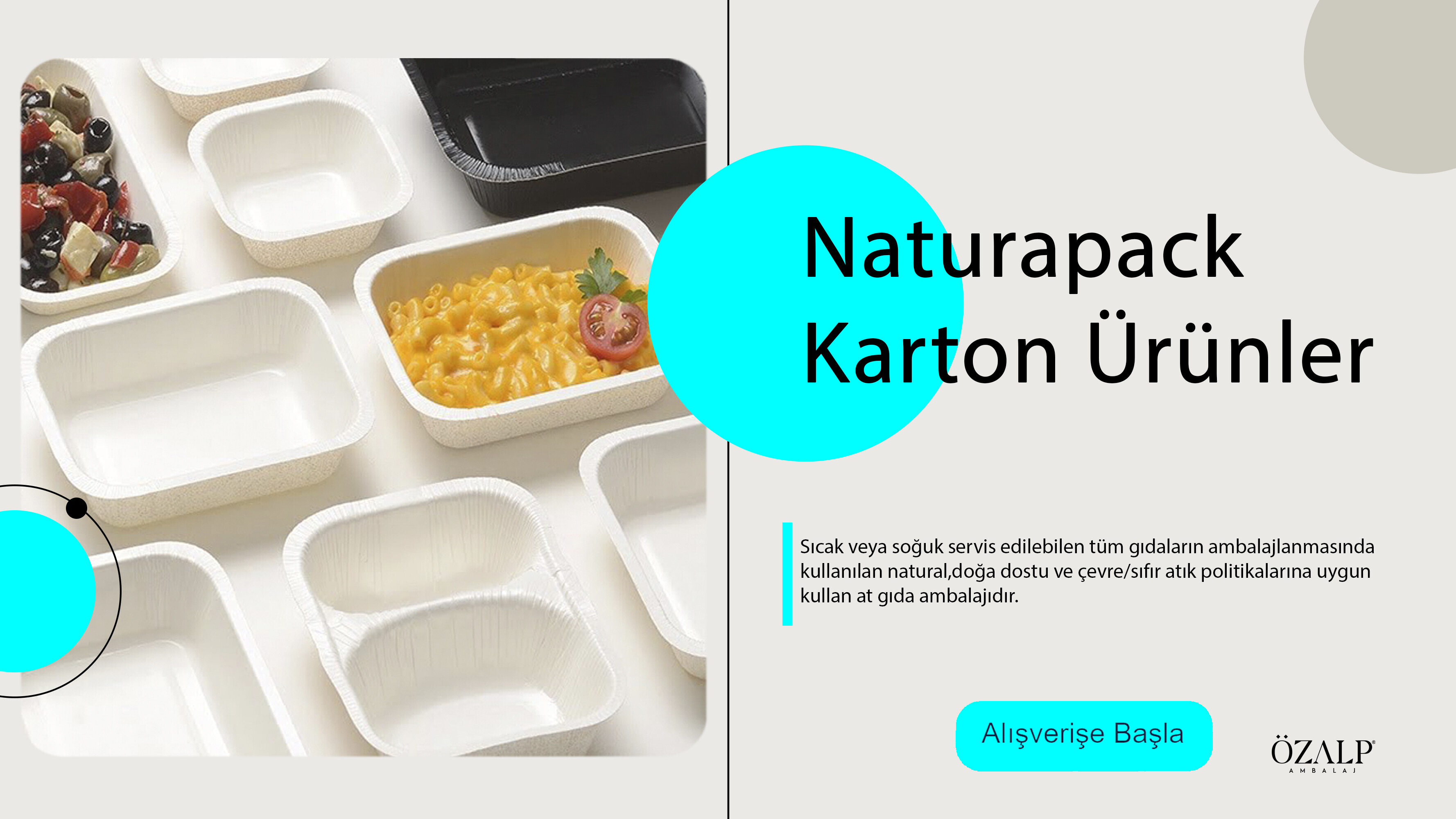 Naturapack Karton Gıda Kapları