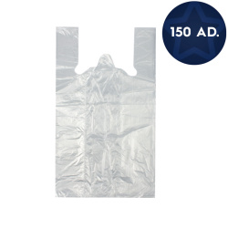 Adetli Orijinal Şeffaf Hışır Poşet Büyük Boy - Naksan Arma