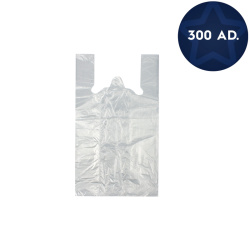 Adetli Orijinal Şeffaf Hışır Poşet Küçük Boy - Naksan Arma