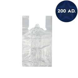 Adetli Orijinal Şeffaf Hışır Poşet Orta Boy - Naksan Arma