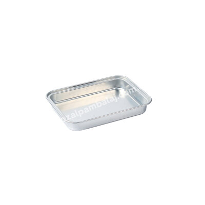 Alüminyum (Kullan At) Kalın Tepsi 130x180x25 mm - 1