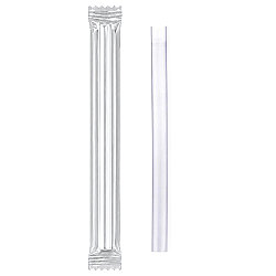 Bubble Tea (Jelatinli) Şeffaf Kalın Frozen Pipet 22 cm - Özalp Ambalaj