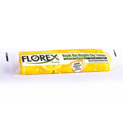 Büzgülü Çöp Torbası Büyük Boy - Limon Kokulu - Florex