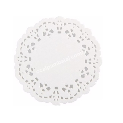 Çay Bardak Altlığı Kağıt Dole 9 cm - 1
