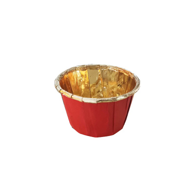 Cupcake ve Muffin Gold Pet Kapsül - Kırmızı - 1