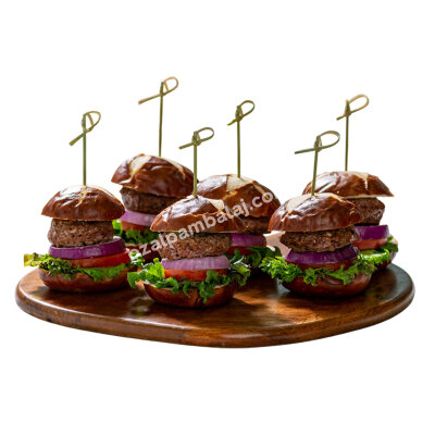 Düğümlü Bambu Kokteyl Kürdan 9 cm - 2