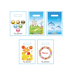 Elgeçme Hışır Poşet Beyaz Desenli (2 No) 26x38 cm - Naksan Arma 