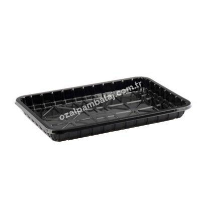 Et ve Sebze/Meyve Kabı Siyah Büyük Boy (750cc) - 1