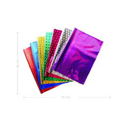 Hediye Ambalaj Paketi Metalize Tabaka 50x70 cm - Özalp Ambalaj