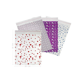 Hediye Poşeti Bantlı Metalize Torba 20x25 cm - Özalp Ambalaj