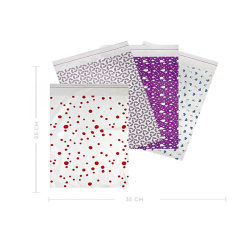 Hediye Poşeti Bantlı Metalize Torba 25x35 cm - Özalp Ambalaj