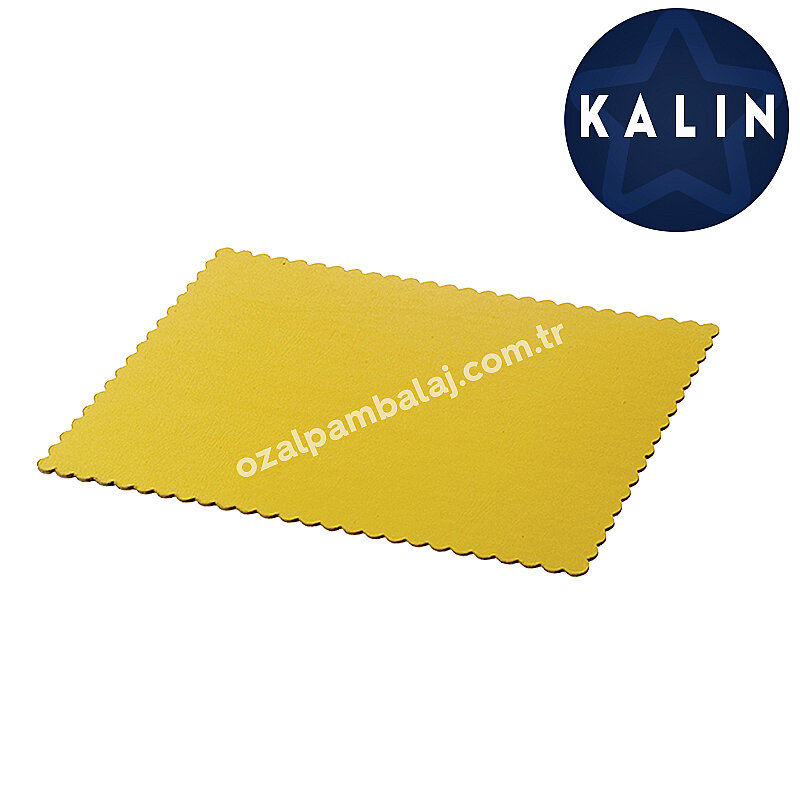Kalın Gold Büyük Pasta Altlığı 26x37 cm