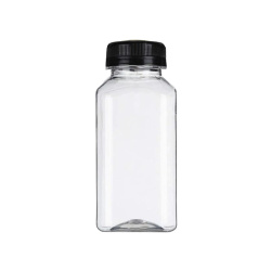 Kalın Plastik Pet Şişe (Siyah Kapaklı) 330 cc - Özalp Ambalaj