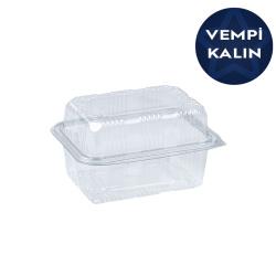 Kalın Plastik Peynir Kabı (17gr) - Vempi