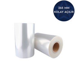 Kapatma Makinesi Kolay Açılır Üst Filmi PP 265 mm (500 Metre) - Özalp Ambalaj
