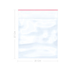 Kilitli (Kalın) Naylon Torba 21x27 cm - Özalp Ambalaj