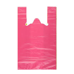 Kırmızı Renkli Hışır Poşet Orta Boy - Özalp Ambalaj