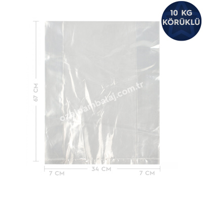Körüklü Naylon Torba (10 luk) 34x67 cm+14 cm - 1