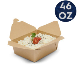 Kraft Lunch Box (Deli Box) Yemek Kutusu 46 Oz - 3