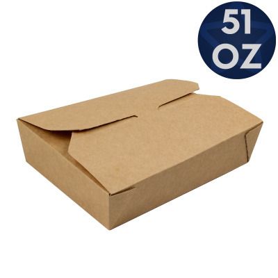 Kraft Lunch Box (Deli Box) Yemek Kutusu 51 Oz - 1