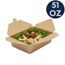 Kraft Lunch Box (Deli Box) Yemek Kutusu 51 Oz - 3