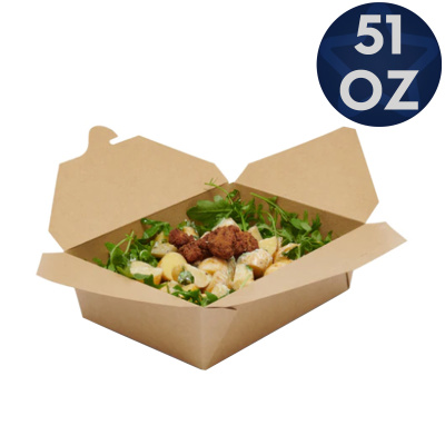 Kraft Lunch Box (Deli Box) Yemek Kutusu 51 Oz - 3