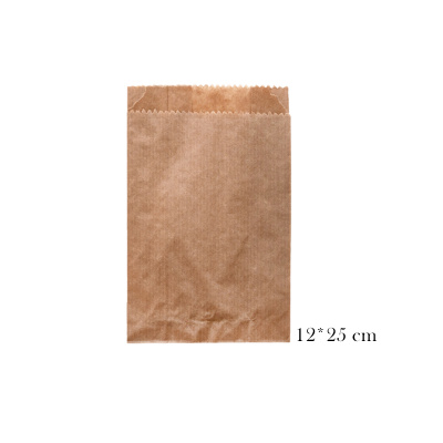 Kraft (Şamua) Kese Kağıdı 12x25 cm - 1