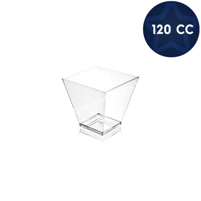 Kristal Plastik Prizma Kap 120 cc - 1