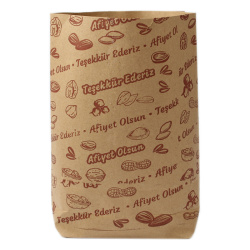 Kuruyemiş Kese Kağıdı 2000 gr - Özalp Ambalaj