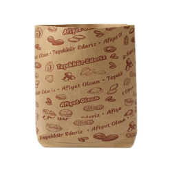 Kuruyemiş Kese Kağıdı (Manav Tipi) Geniş 1000 gr - Özalp Ambalaj