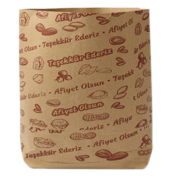 Kuruyemiş Kese Kağıdı (Manav Tipi) Geniş 2000 gr - Özalp Ambalaj