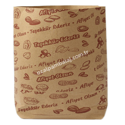 Kuruyemiş Kese Kağıdı (Manav Tipi) Geniş 2000 gr - 1