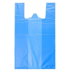 Mavi Renkli Hışır Poşet Büyük Boy - Özalp Ambalaj