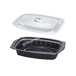 Mikrodalga Sıcak Yemek Seti (Kapaklı) 500 gr - Eltron Plastik