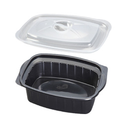 Mikrodalga Sıcak Yemek Seti (Kapaklı) 750 gr - Eltron Plastik