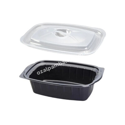 Mikrodalga Sıcak Yemek Seti (Kapaklı) 750 gr - 1