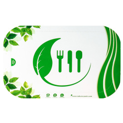 NP 16 Sıcağa Dayanıklı Karton Gıda Kabı Kapağı - Naturapack