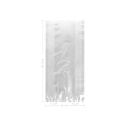 Opp Jelatin Torba Körüklü (Sırt Kaynaklı) 10x25+5 cm - Özalp Ambalaj