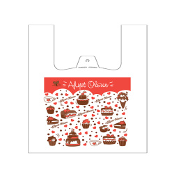 Pastane ve Tatlı Kutu Poşeti Büyük Boy - Özalp Ambalaj