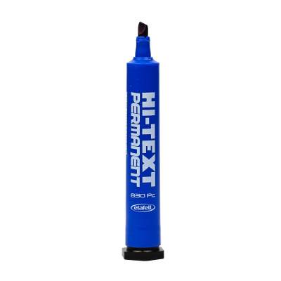Permanent Marker Kalem Kesik Uçlu (830 Pc) Mavi - 1