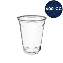 Pet Plastik Soğuk İçecek Bardak 400 cc (14 oz) - Özalp Ambalaj