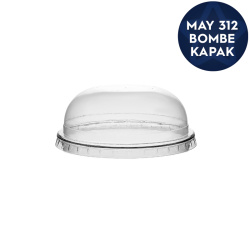 Plastik Bombe Kapak 95mm (220 cc Ayaklı KaseUyumlu) - Mayer Plastik