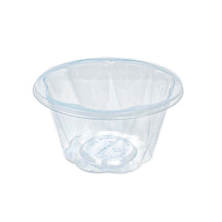 Plastik Dondurma ve Tatlı Kasesi Pet Şeffaf 250 cc - Limera