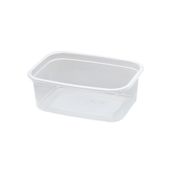 Plastik Isıya Dayanıklı PP Tatlı Gıda Kabı 400 cc - Özge Plastik