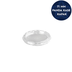 Plastik Düz Kapak 71mm (Panda Kase Uyumlu) - Folyoterm