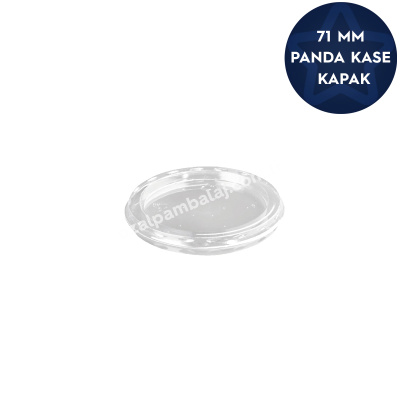 Plastik Düz Kapak 71mm (Panda Kase Uyumlu) - 1