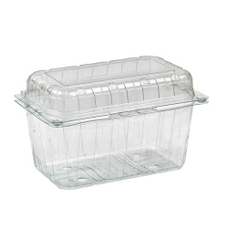 Plastik Kapaklı Meyve (Şale) Kabı 1000 gr - Limera