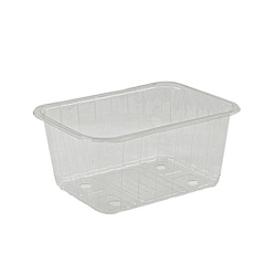 Plastik Kapaksız Meyve (Şale) Kabı 500 gr - Limera