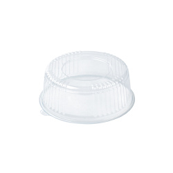 Plastik Pasta ve Kek Kabı Seti Çap 21cm H:7,5cm - 2
